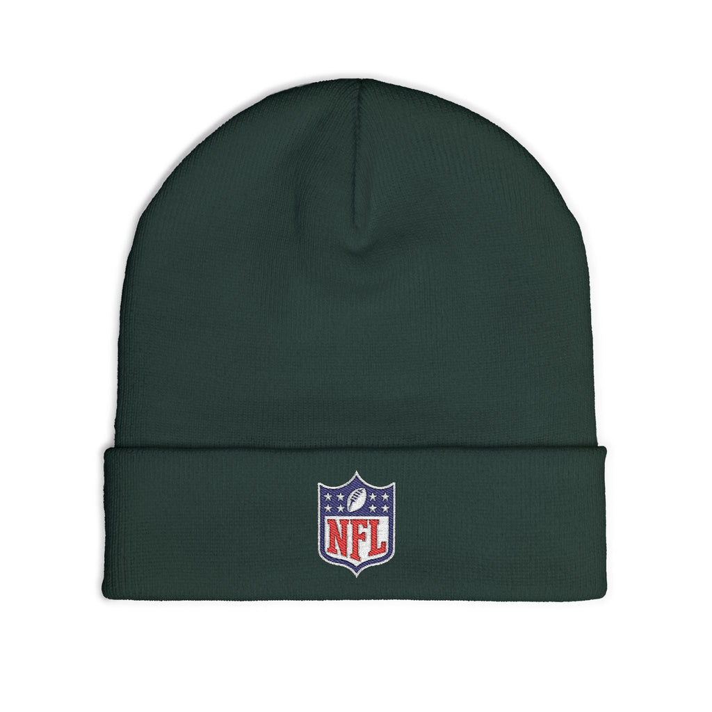 NFL Logo Embroidered Knit Beanie - Etna Gift