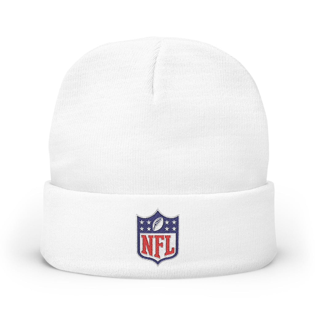 NFL Logo Embroidered Knit Beanie - Etna Gift