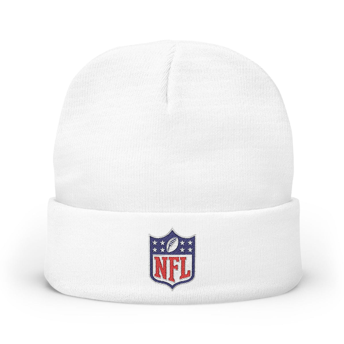 NFL Logo Embroidered Knit Beanie - Etna Gift