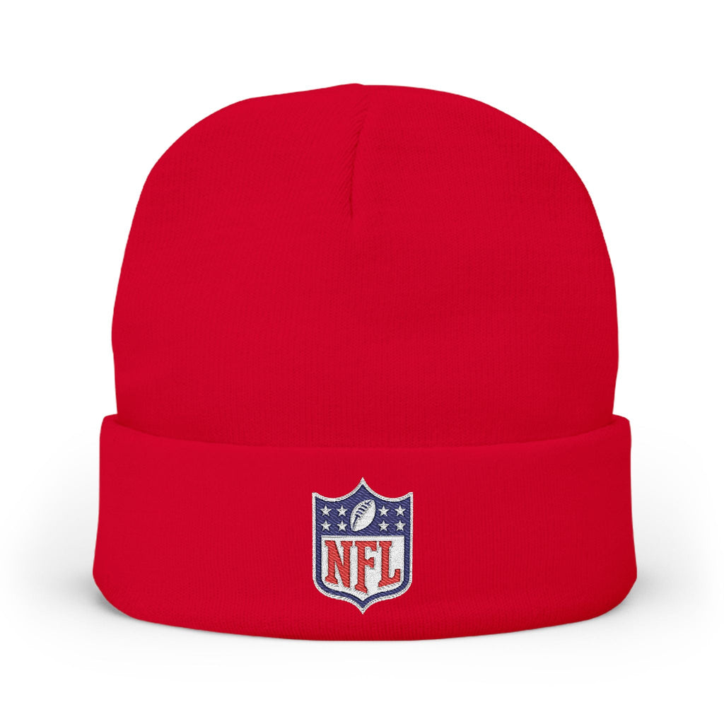 NFL Logo Embroidered Knit Beanie - Etna Gift