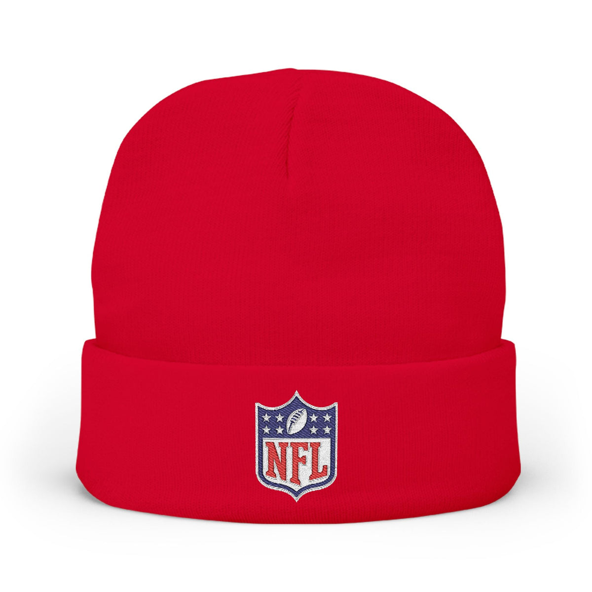 NFL Logo Embroidered Knit Beanie - Etna Gift