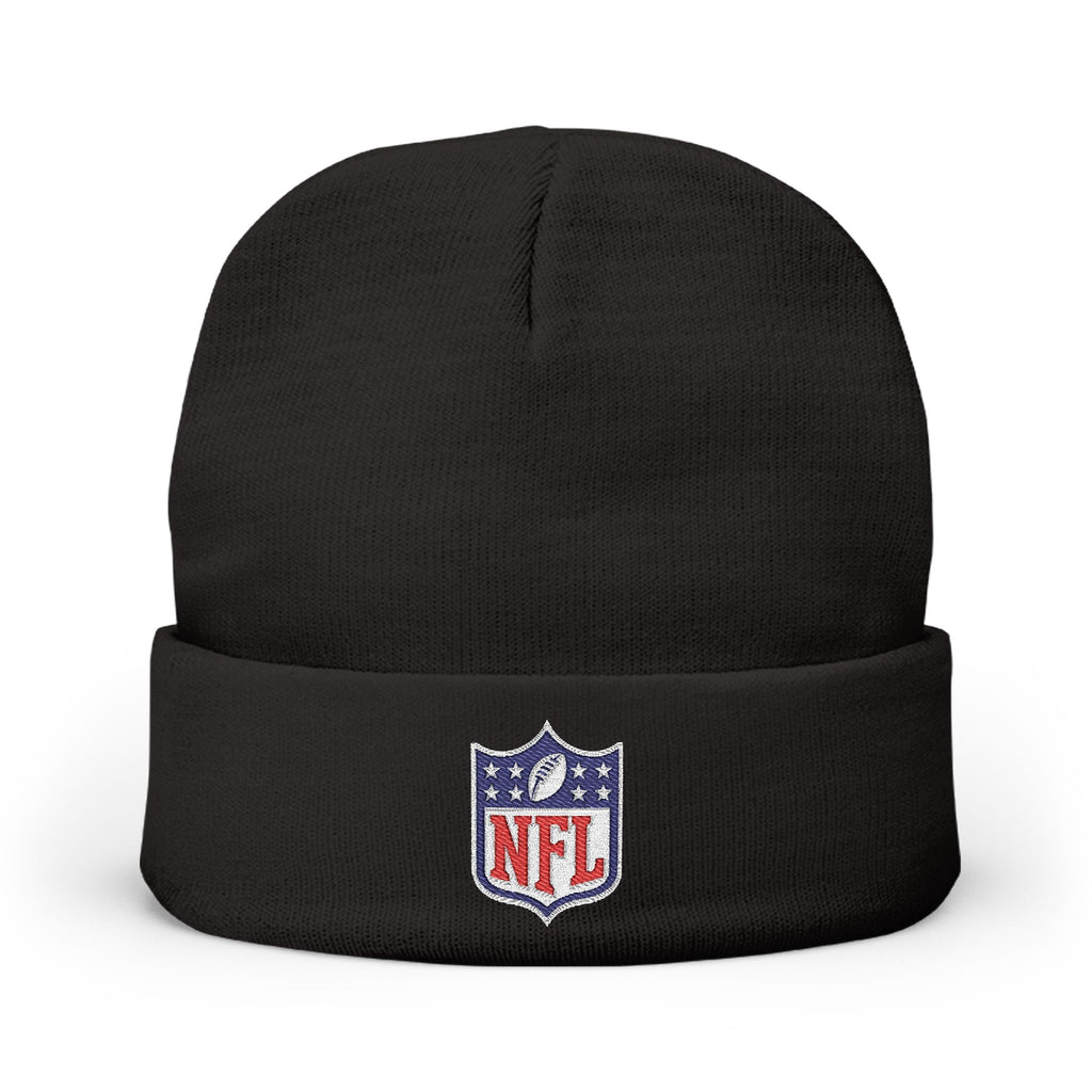 NFL Logo Embroidered Knit Beanie - Etna Gift