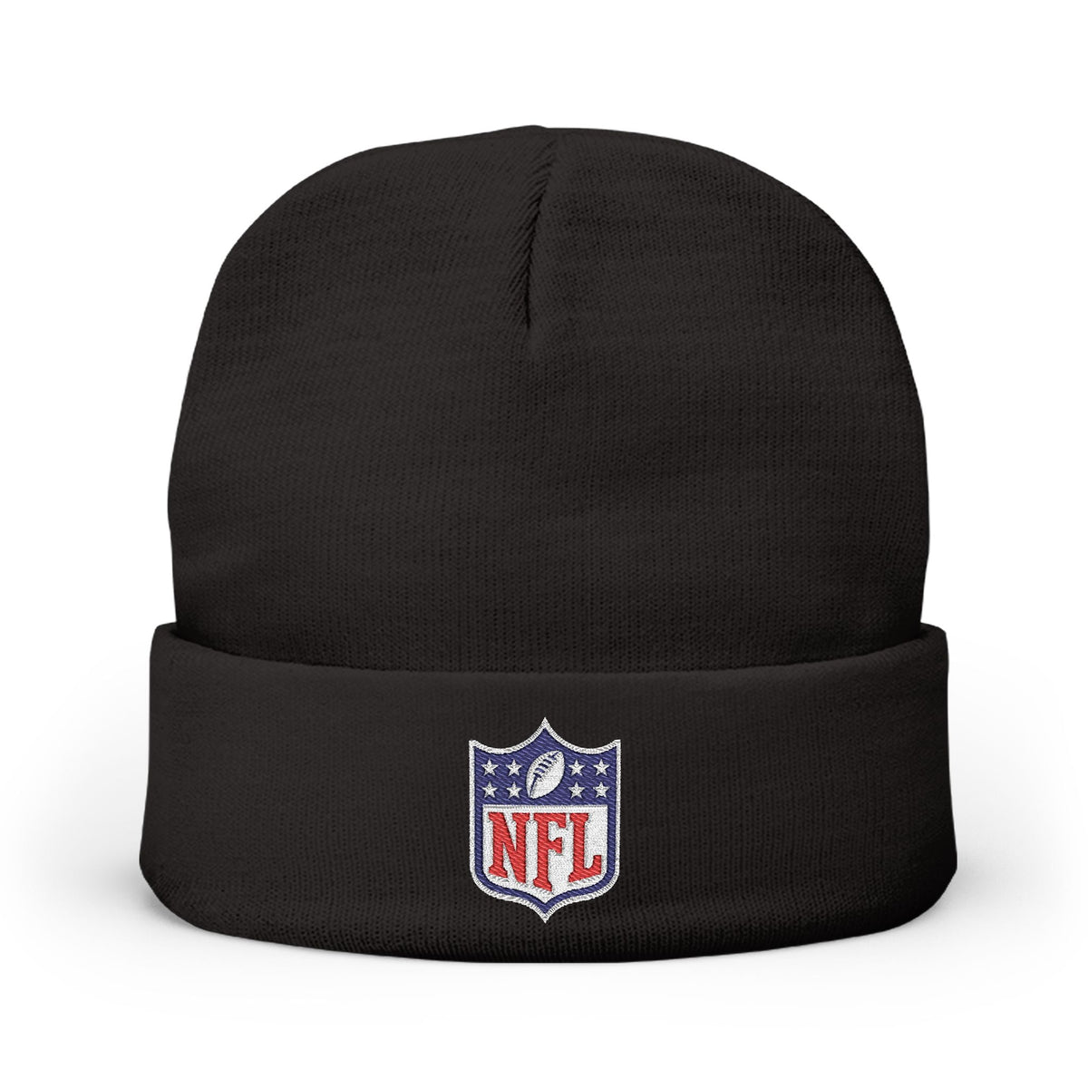 NFL Logo Embroidered Knit Beanie - Etna Gift