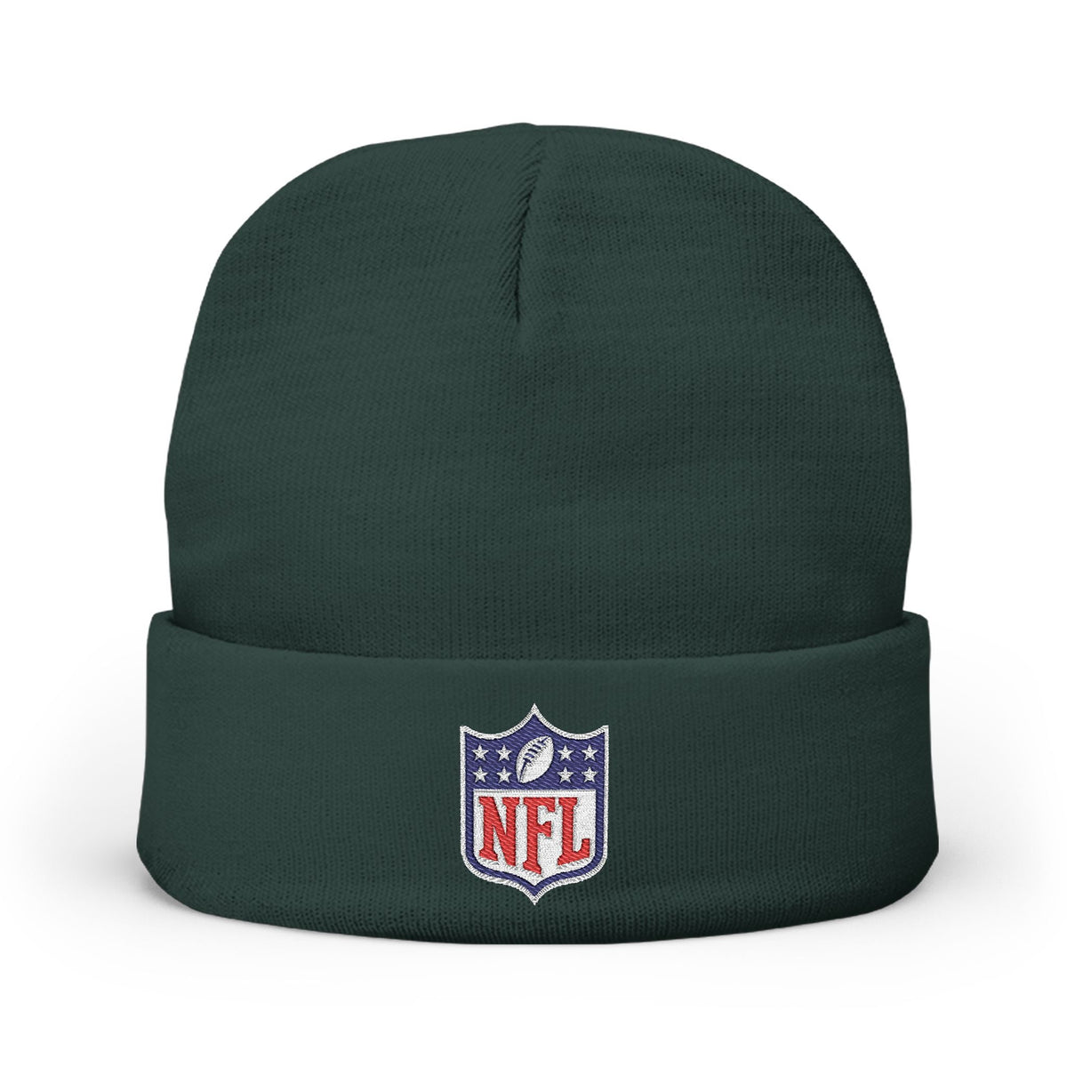 NFL Logo Embroidered Knit Beanie - Etna Gift