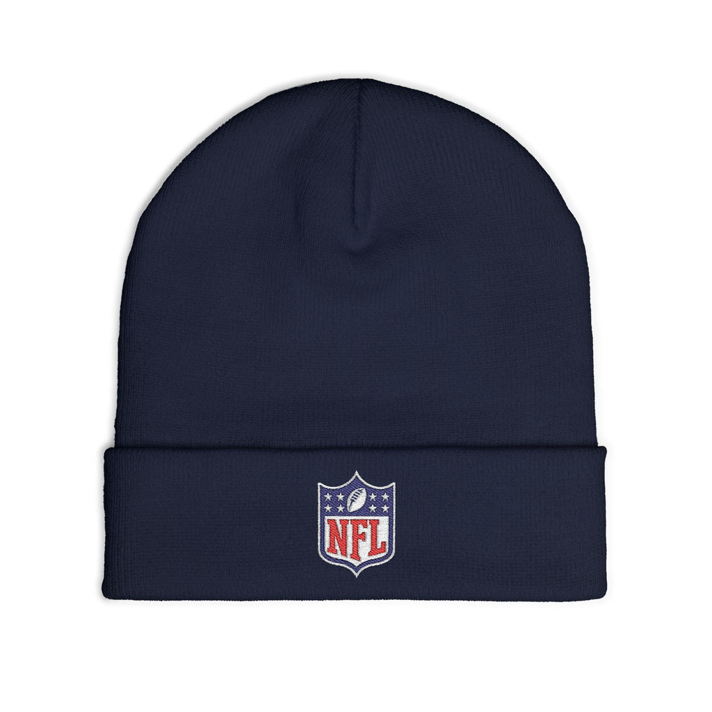 NFL Logo Embroidered Knit Beanie - Etna Gift