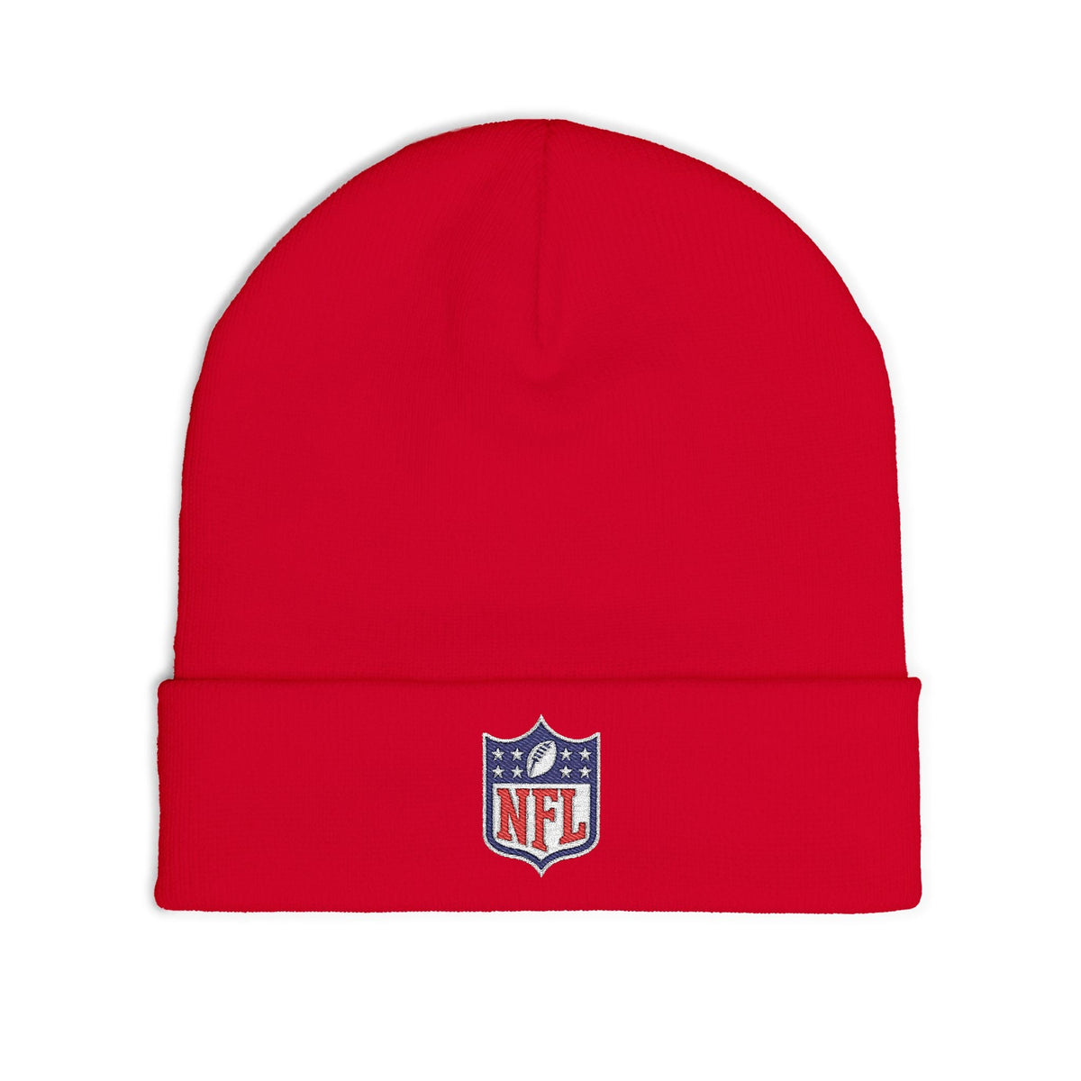 NFL Logo Embroidered Knit Beanie - Etna Gift