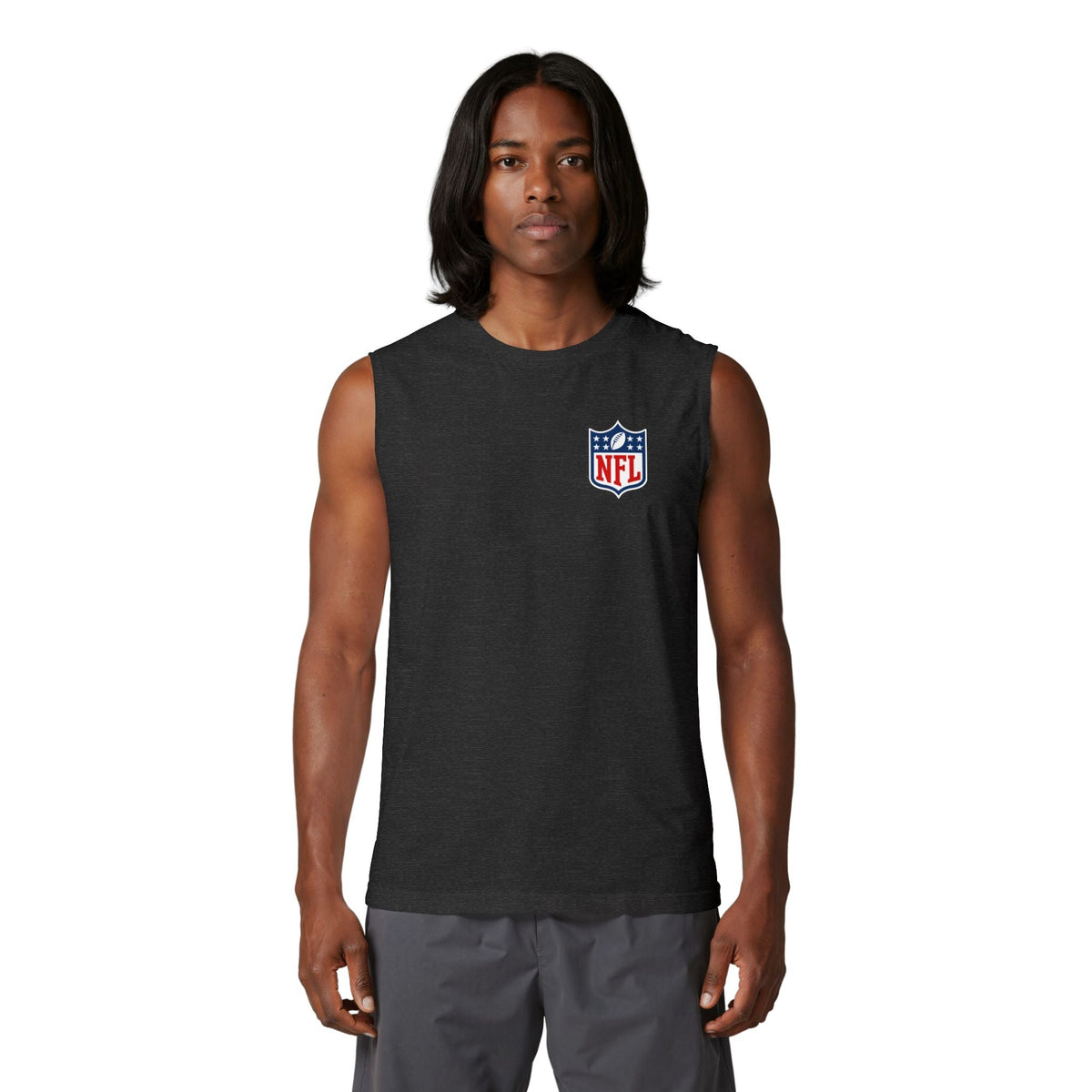 NFL Logo Muscle Tank — Men's Sleeveless Football Tank Top - Etna Gift