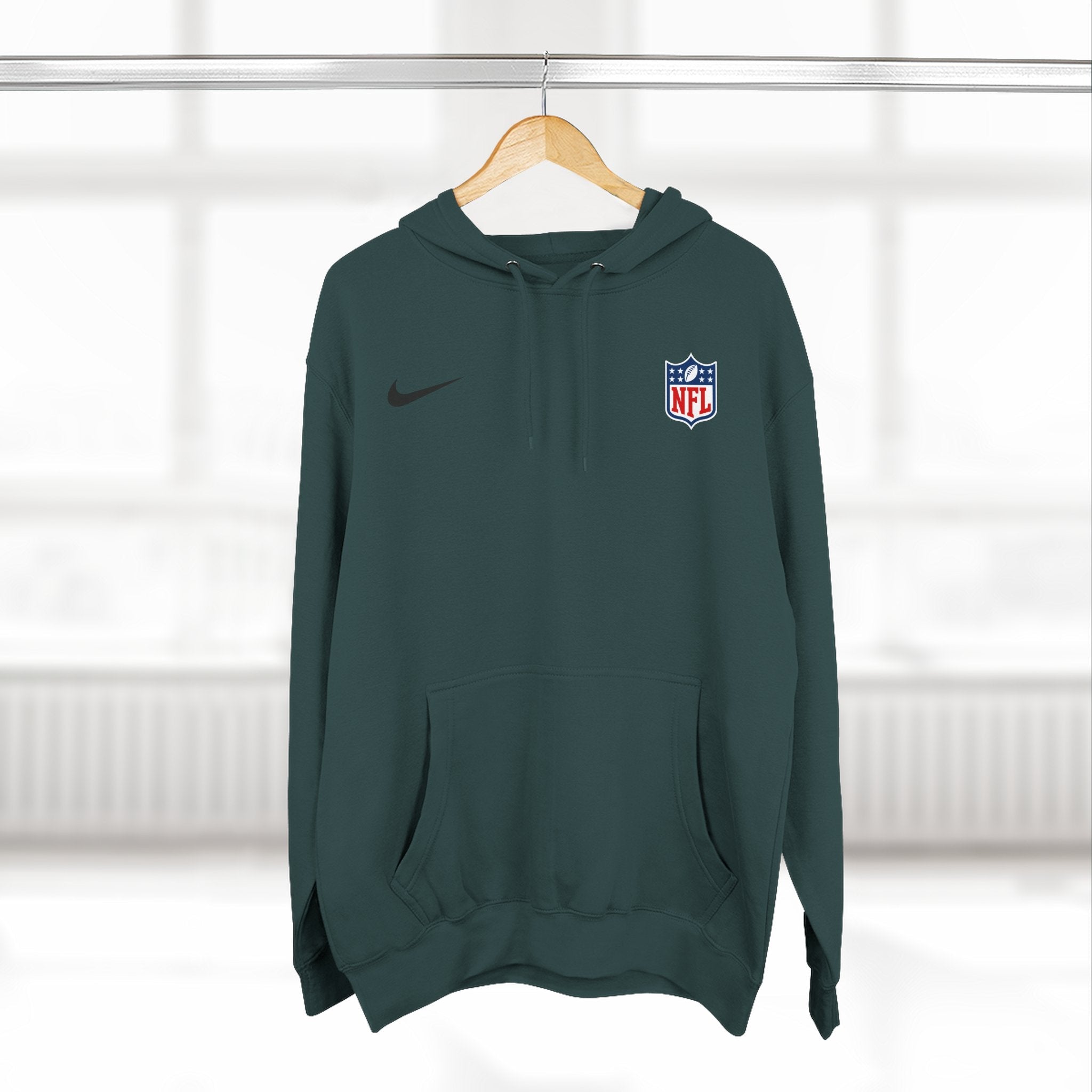 NFL Number 12 Fleece Hoodie — Athletic Team Pullover - Etna Gift