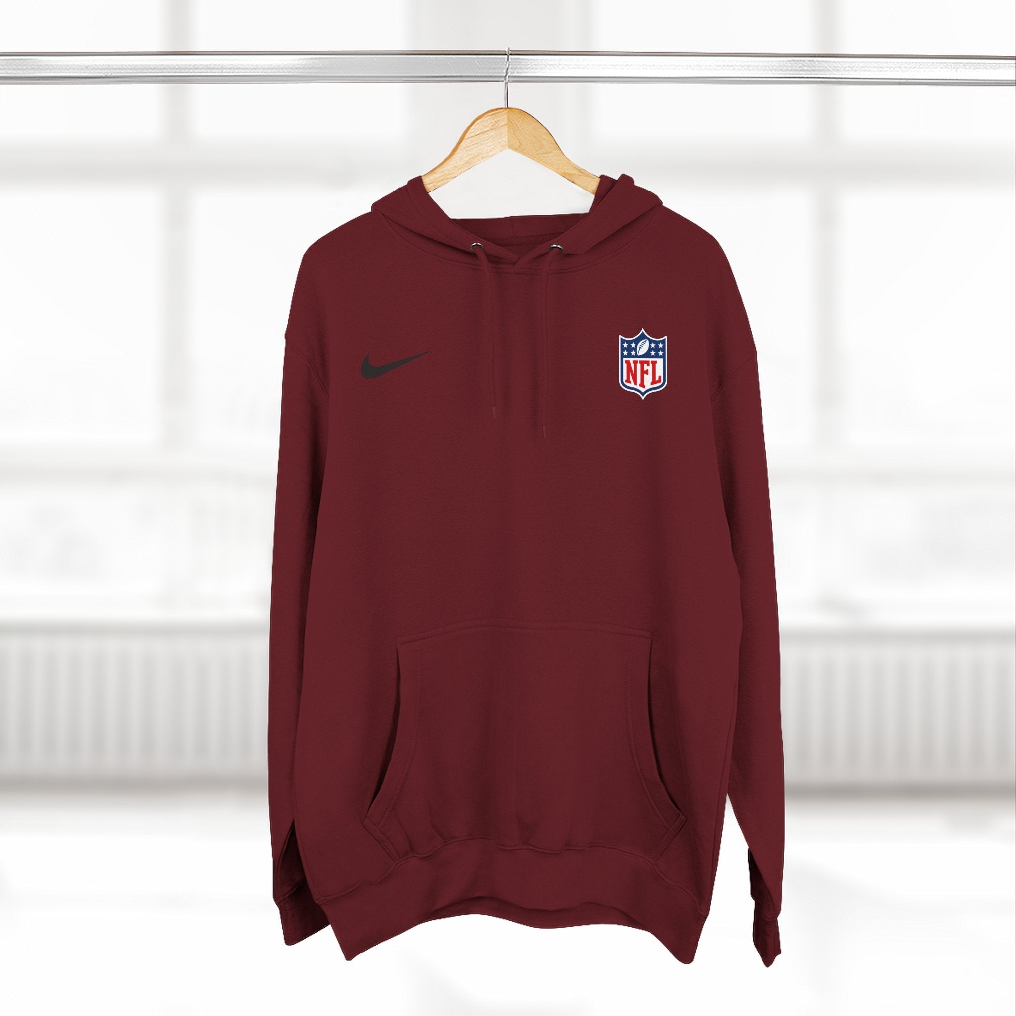 NFL Number 12 Fleece Hoodie — Athletic Team Pullover - Etna Gift
