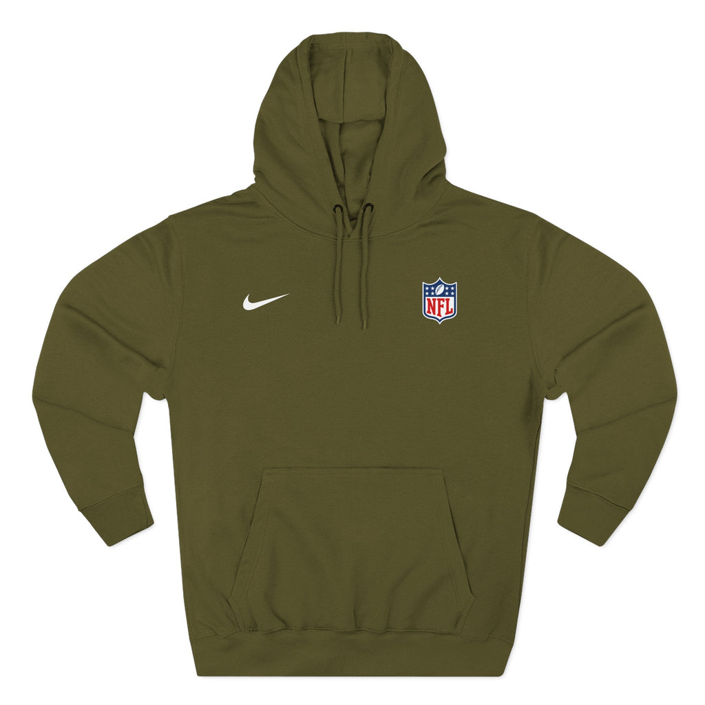 NFL Number 12 Fleece Hoodie — Athletic Team Pullover - Etna Gift