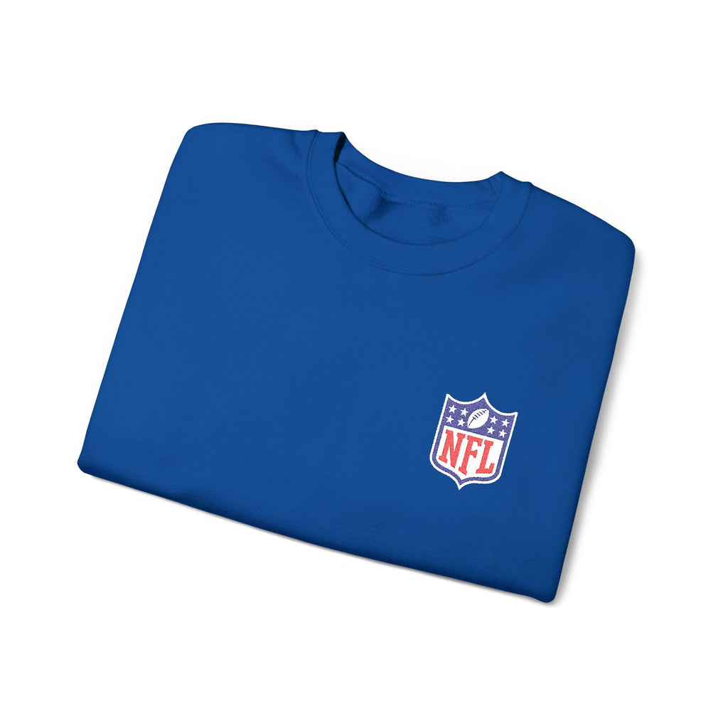 NFL Shield Embroidered Crewneck Sweatshirt - Etna Gift