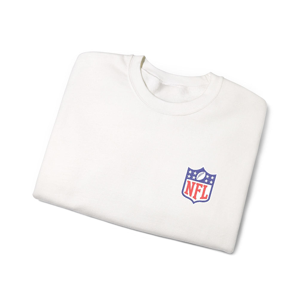NFL Shield Embroidered Crewneck Sweatshirt - Etna Gift