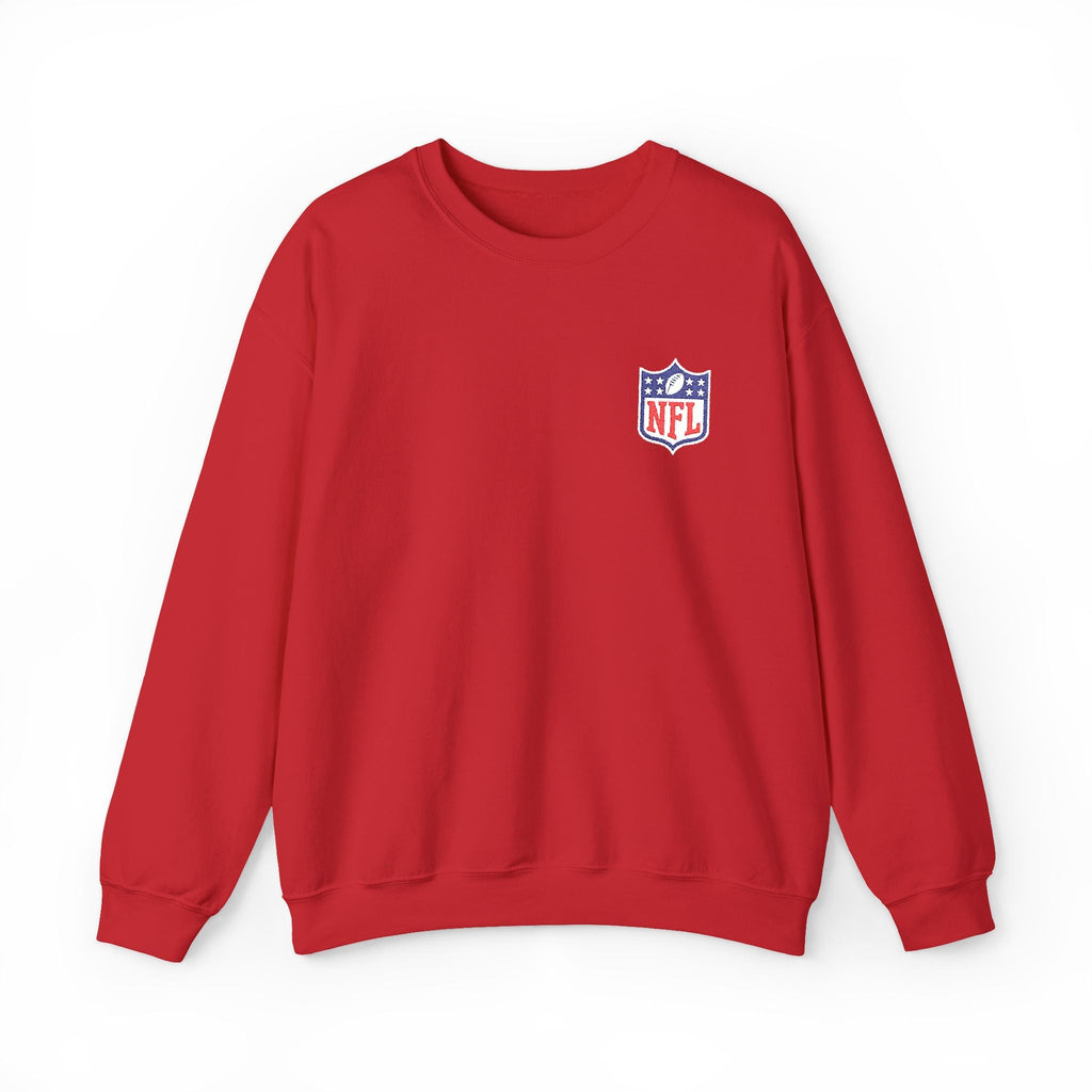 NFL Shield Embroidered Crewneck Sweatshirt - Etna Gift