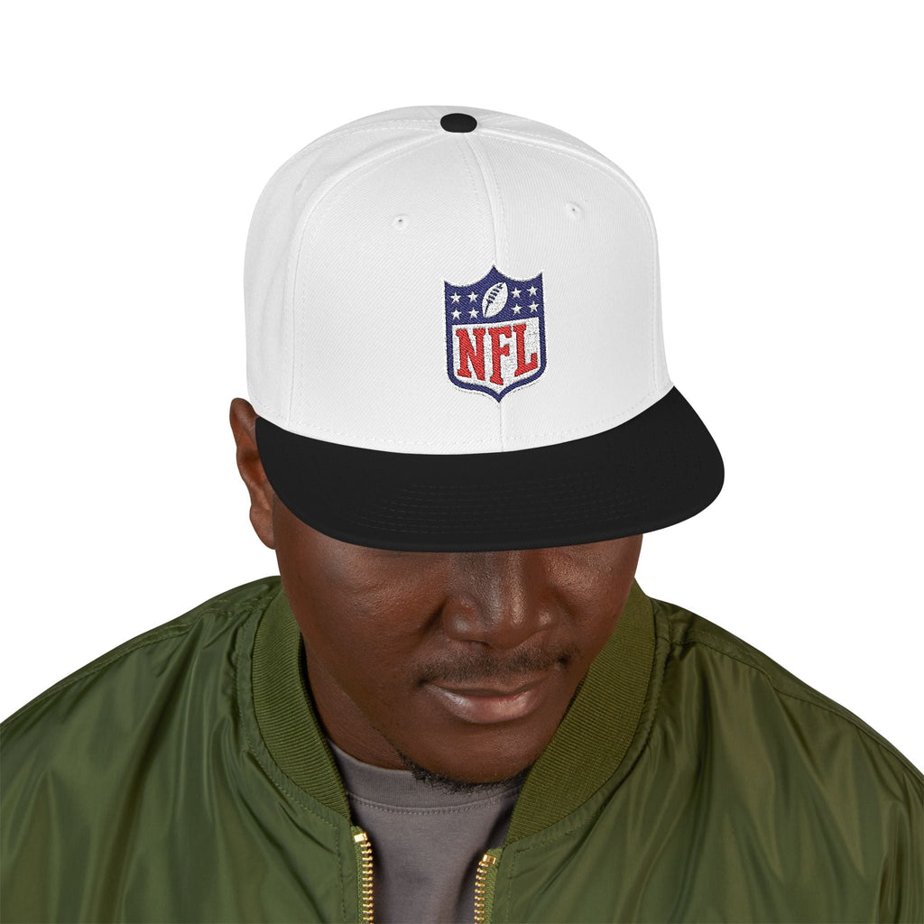 NFL Shield Embroidered Snapback Cap - Etna Gift