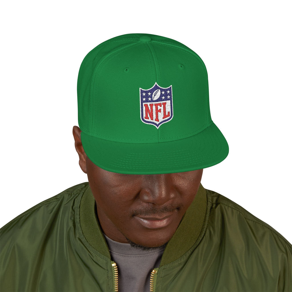 NFL Shield Embroidered Snapback Cap - Etna Gift