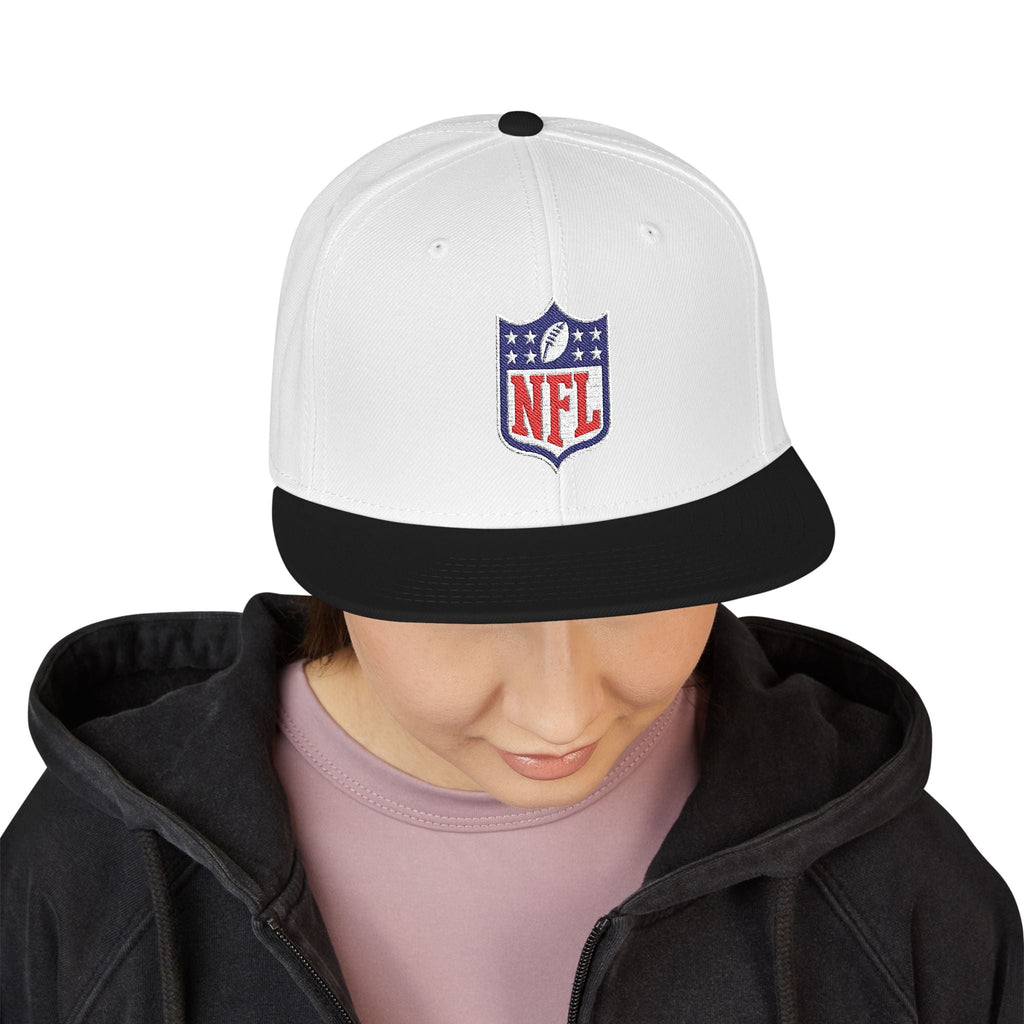 NFL Shield Embroidered Snapback Cap - Etna Gift
