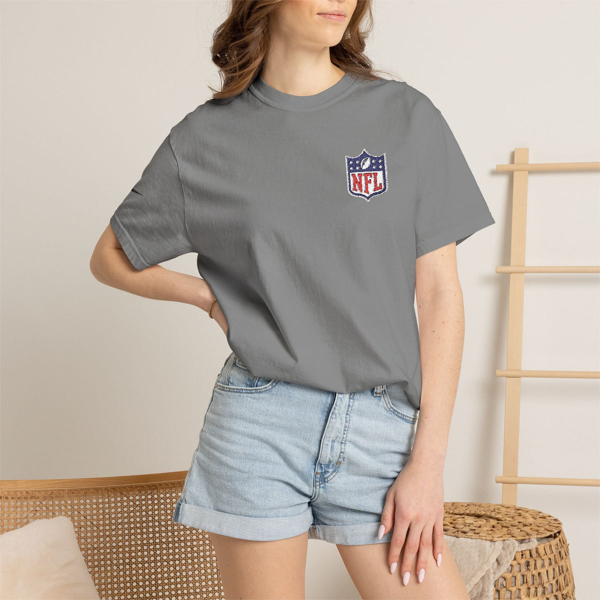 NFL Shield Logo T-Shirt - Etna Gift