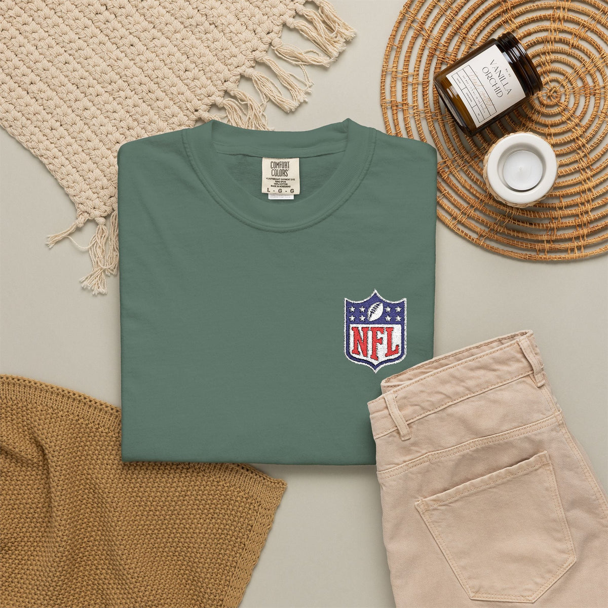 NFL Shield Logo T-Shirt - Etna Gift