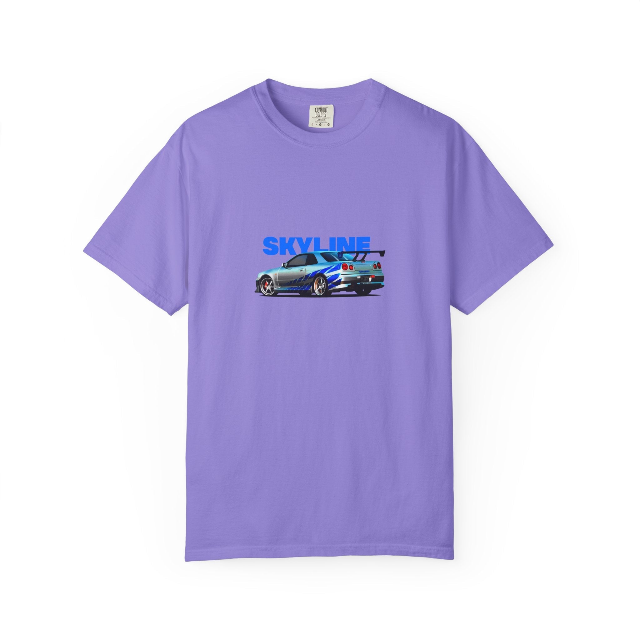 Nissan Skyline R34 Car T-shirt Vintage JDM Racing Tee - Etna Gift