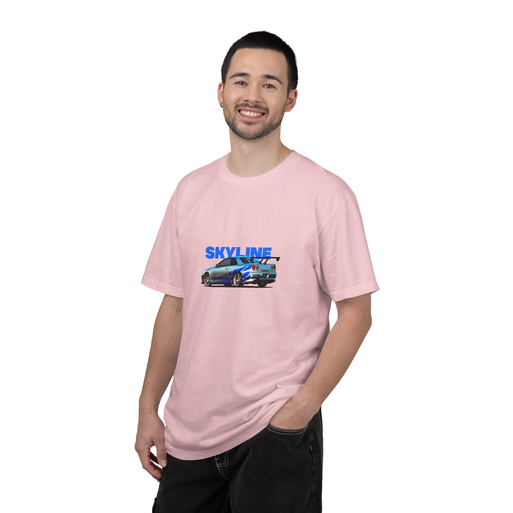 Nissan Skyline R34 Car T-shirt Vintage JDM Racing Tee - Etna Gift