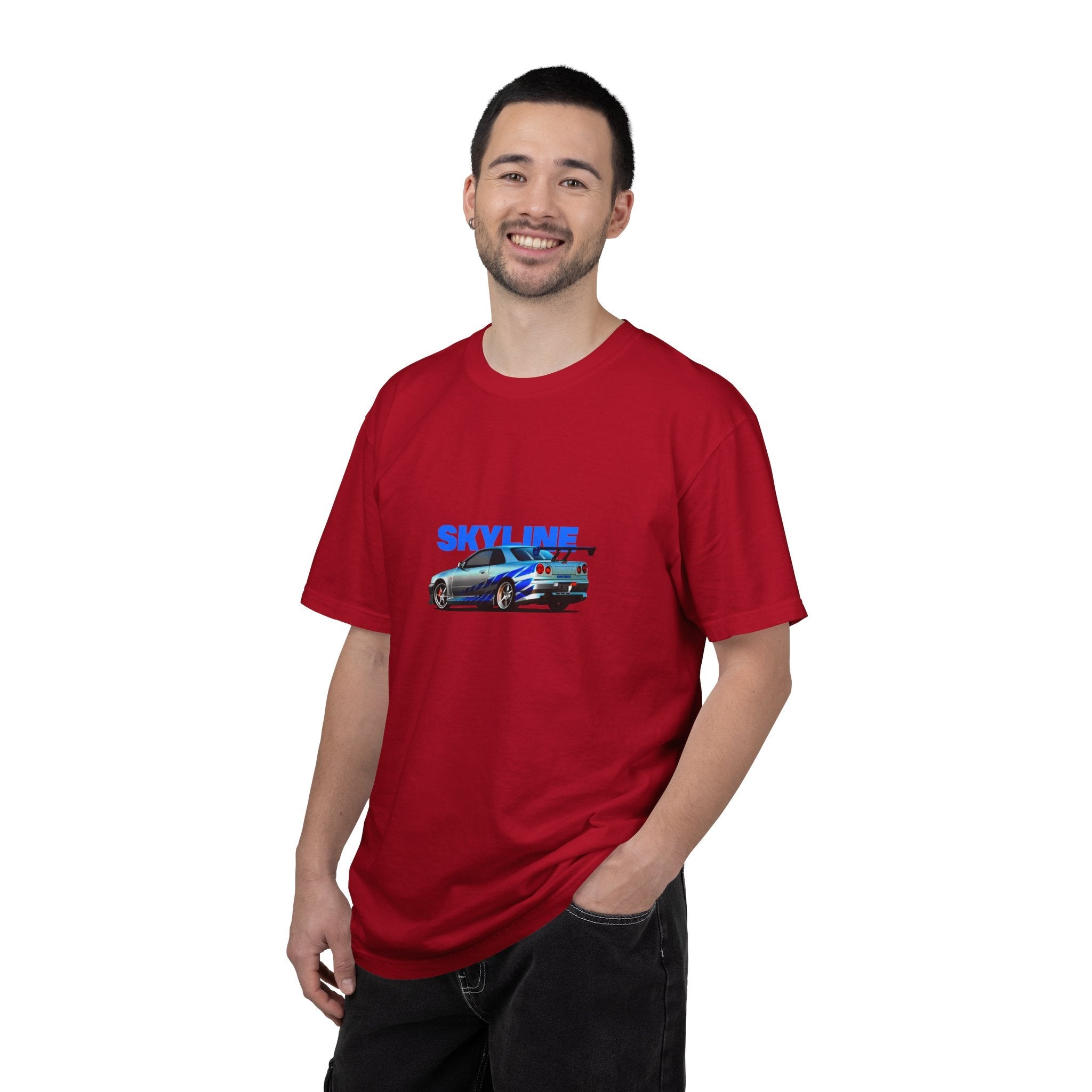 Nissan Skyline R34 Car T-shirt Vintage JDM Racing Tee - Etna Gift