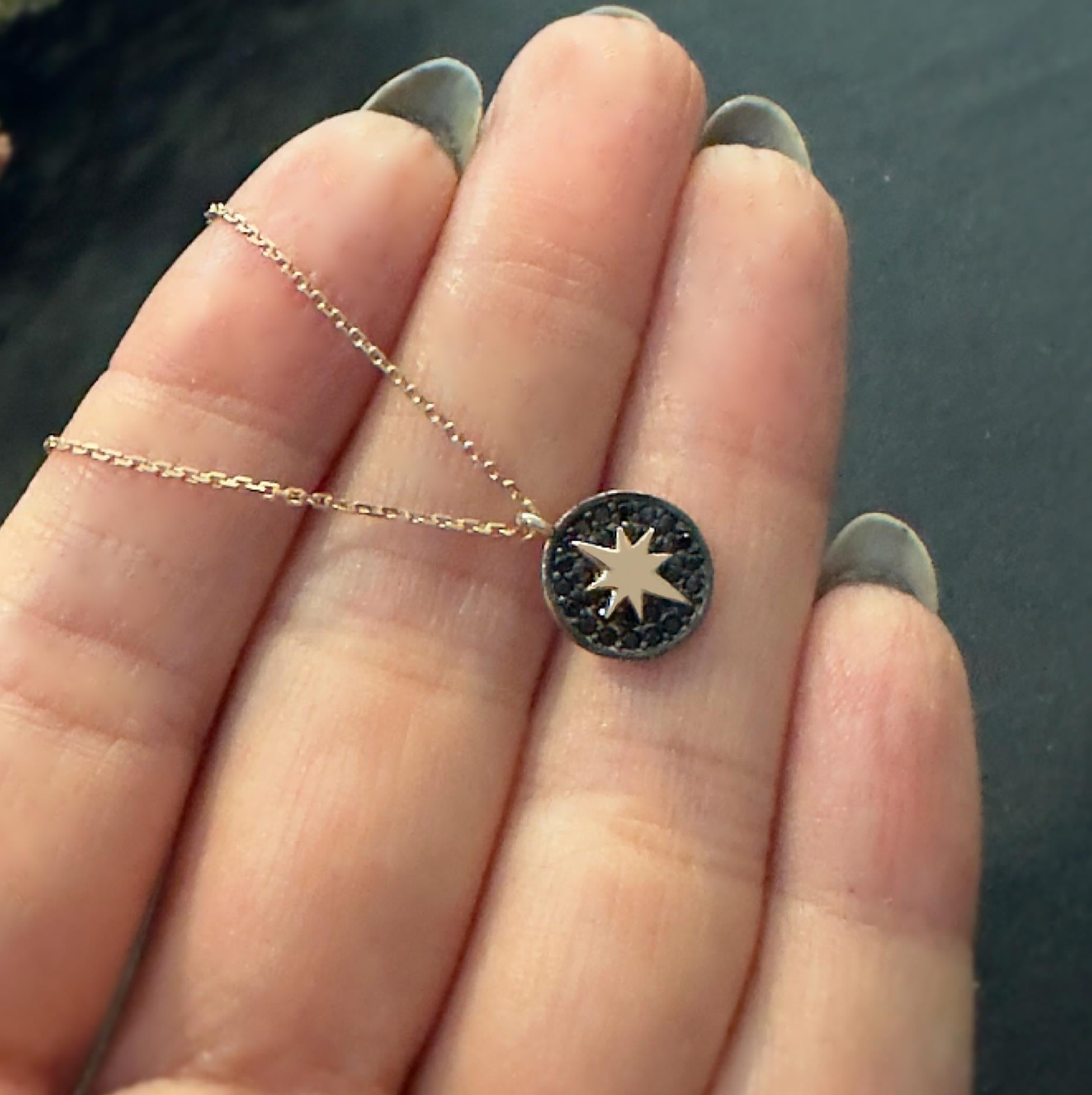 North Star necklace 925 sterling silver North Star necklace - Etna Gift
