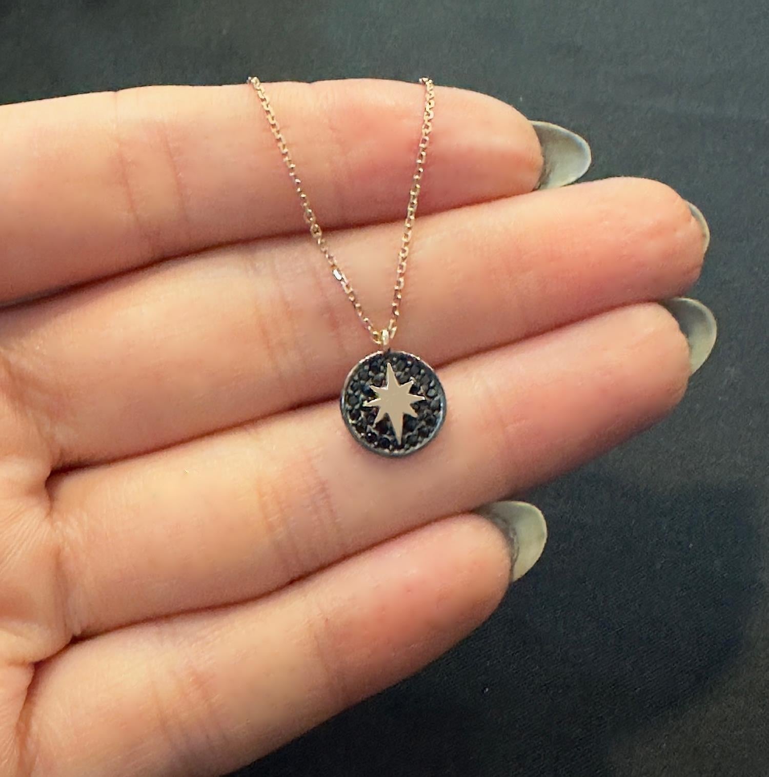 North Star necklace 925 sterling silver North Star necklace - Etna Gift