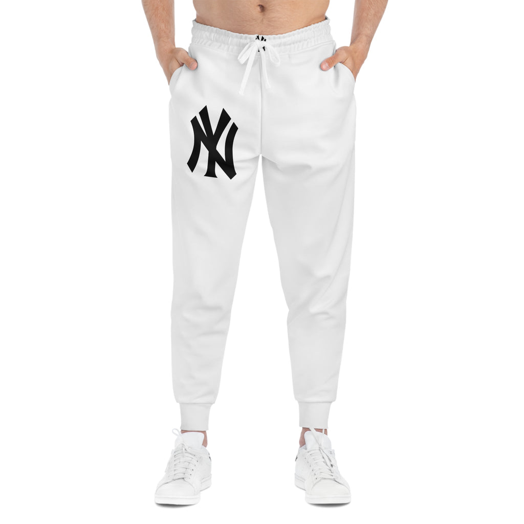 NY Logo Athletic Joggers Sports Team Sweatpants - Etna Gift