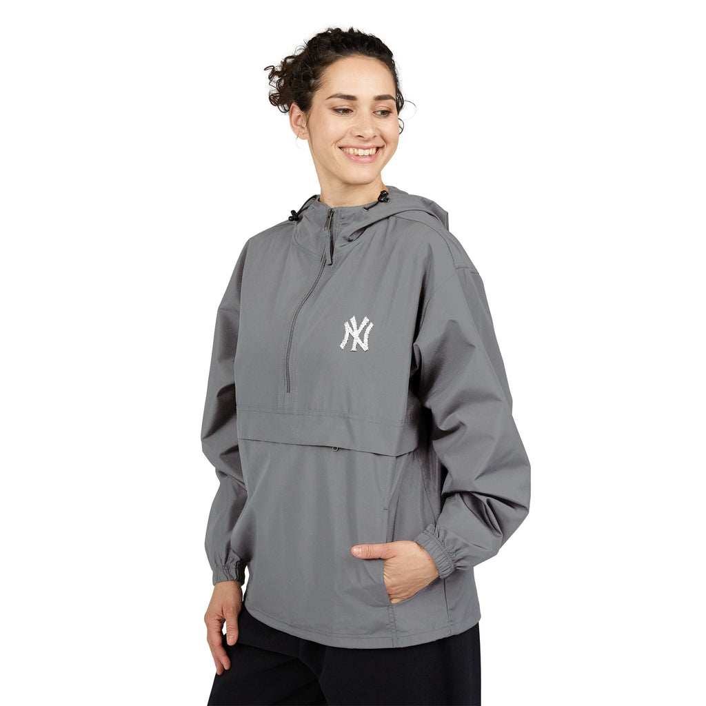 Orange Packable Anorak Jacket Lightweight Windbreaker with Hood - Etna Gift