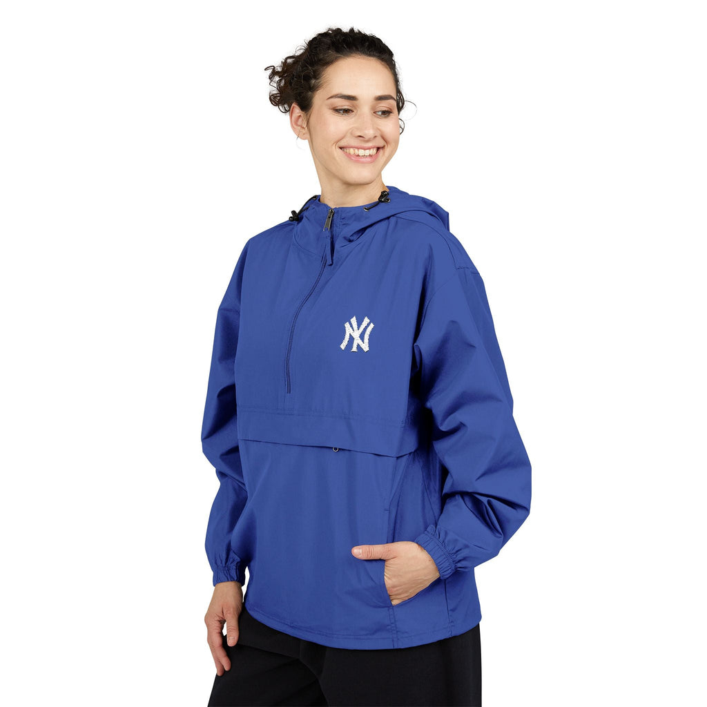 Orange Packable Anorak Jacket Lightweight Windbreaker with Hood - Etna Gift