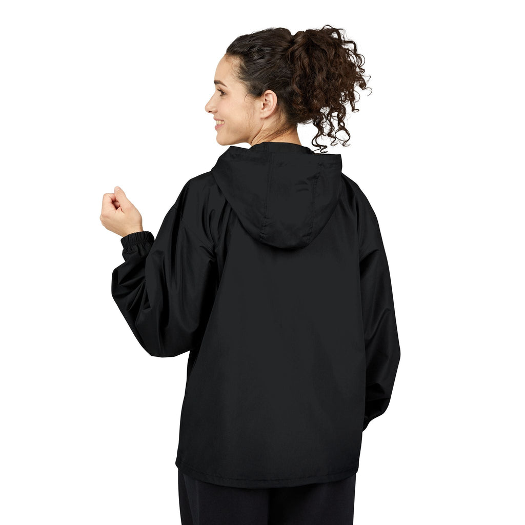 Orange Packable Anorak Jacket Lightweight Windbreaker with Hood - Etna Gift