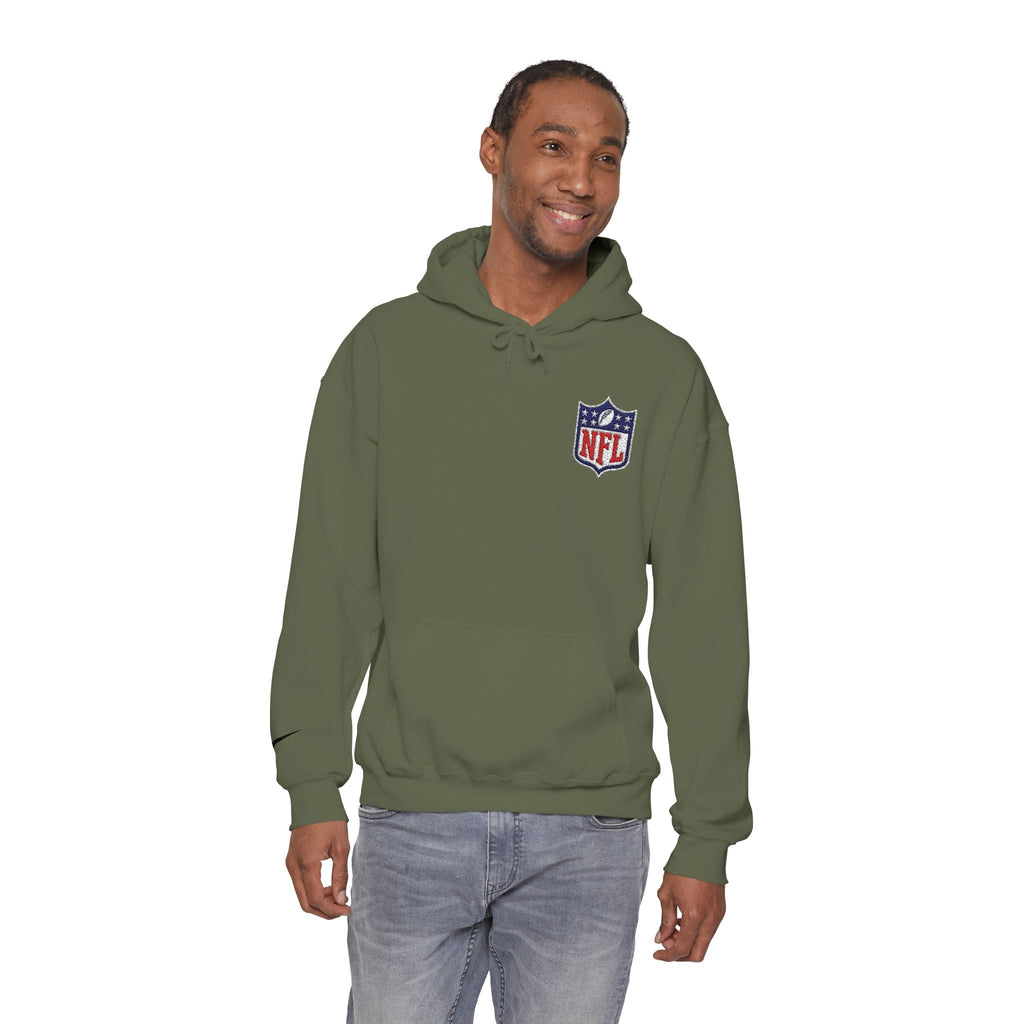 Patriotic USA Flag Crest Hoodie - Etna Gift