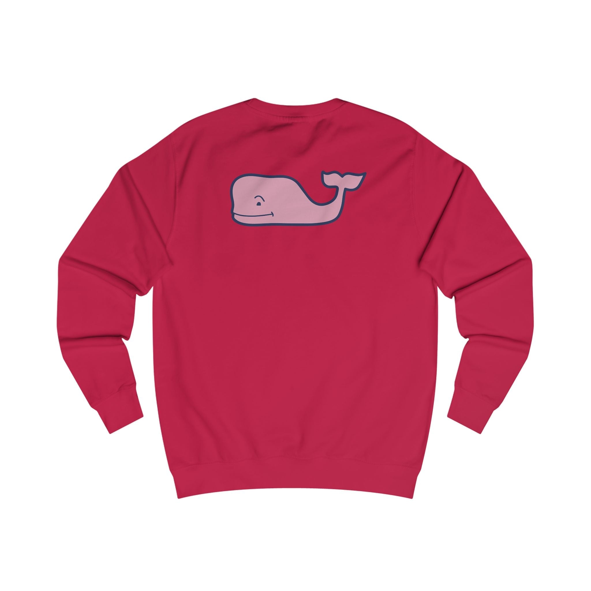 Pink Whale Vineyard Vines sweatshirt | Minimal Logo Crewneck - Etna Gift