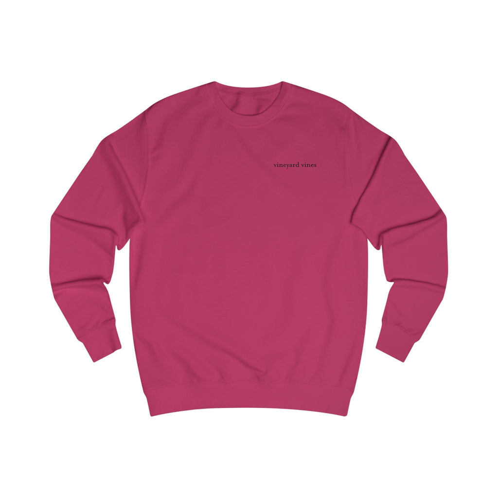Pink Whale Vineyard Vines sweatshirt | Minimal Logo Crewneck - Etna Gift