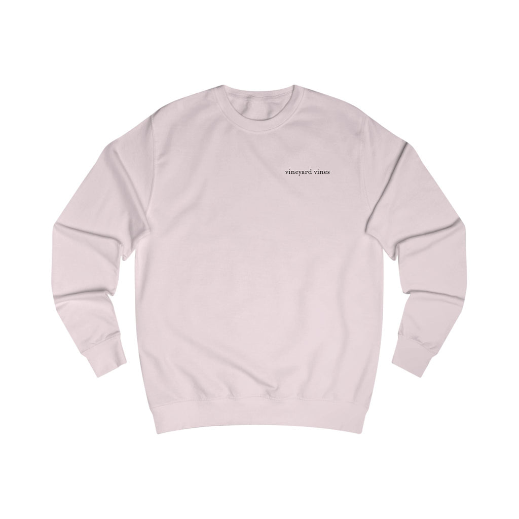 Pink Whale Vineyard Vines sweatshirt | Minimal Logo Crewneck - Etna Gift