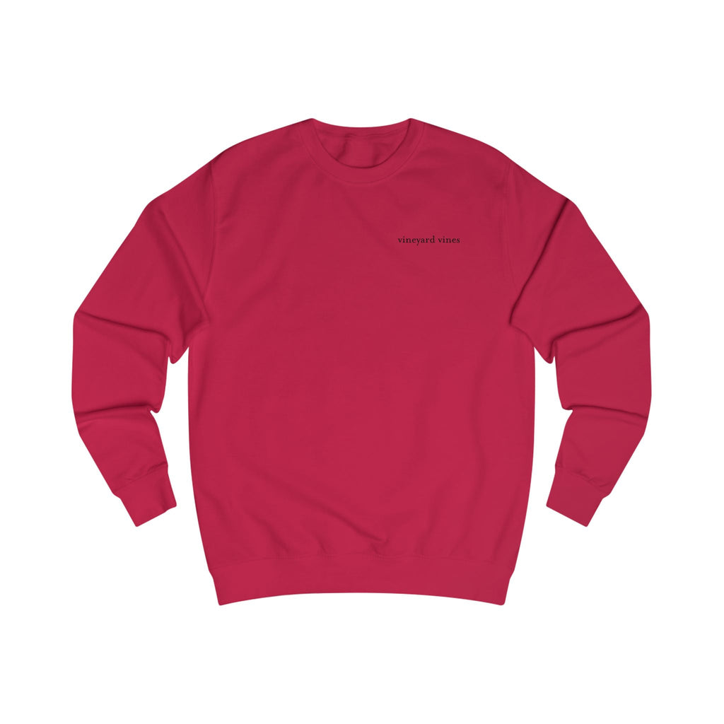 Pink Whale Vineyard Vines sweatshirt | Minimal Logo Crewneck - Etna Gift