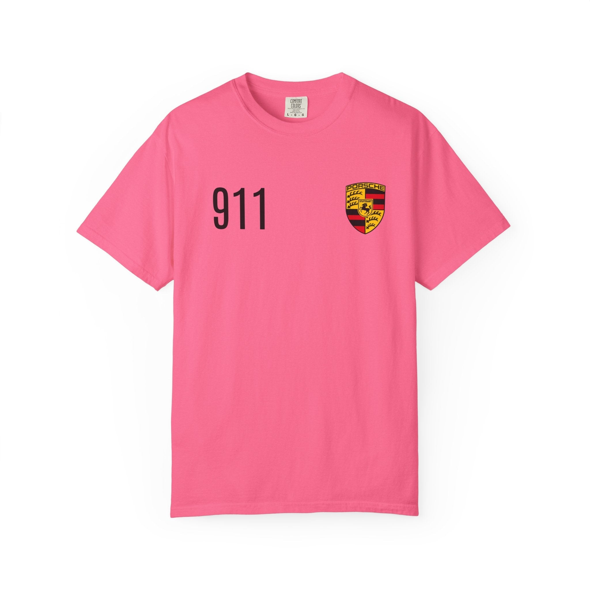 Porsche 911 GT3 RS T-Shirt — 911 Logo & Side-Profile Race Car Tee - Etna Gift