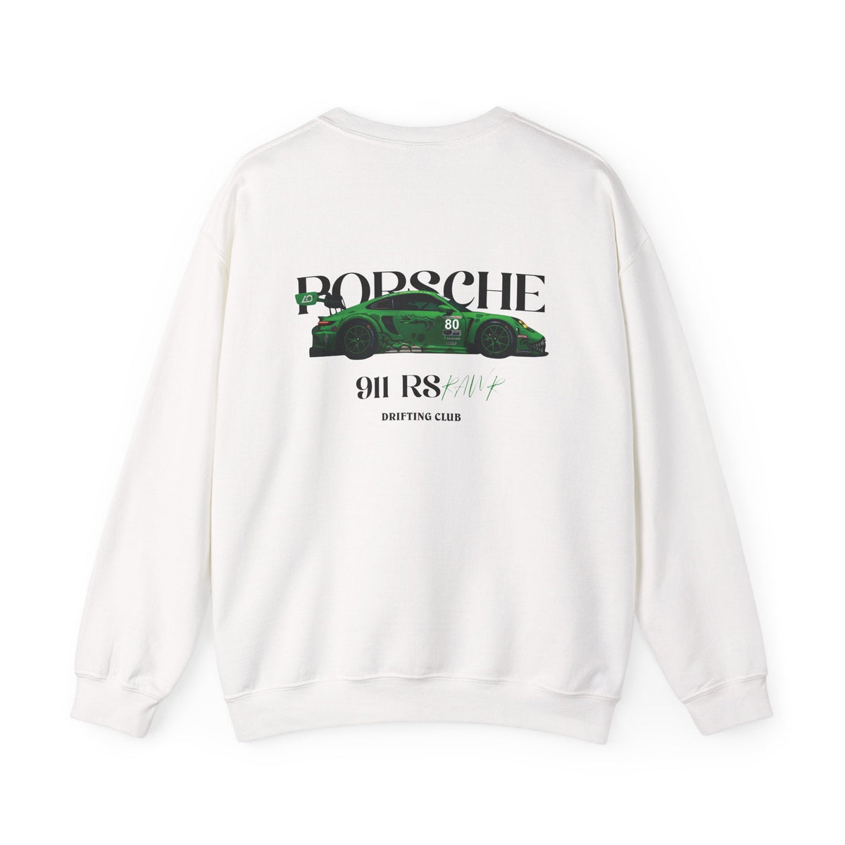 Porsche 911 RS Drift Club Crewneck Sweatshirt - Etna Gift