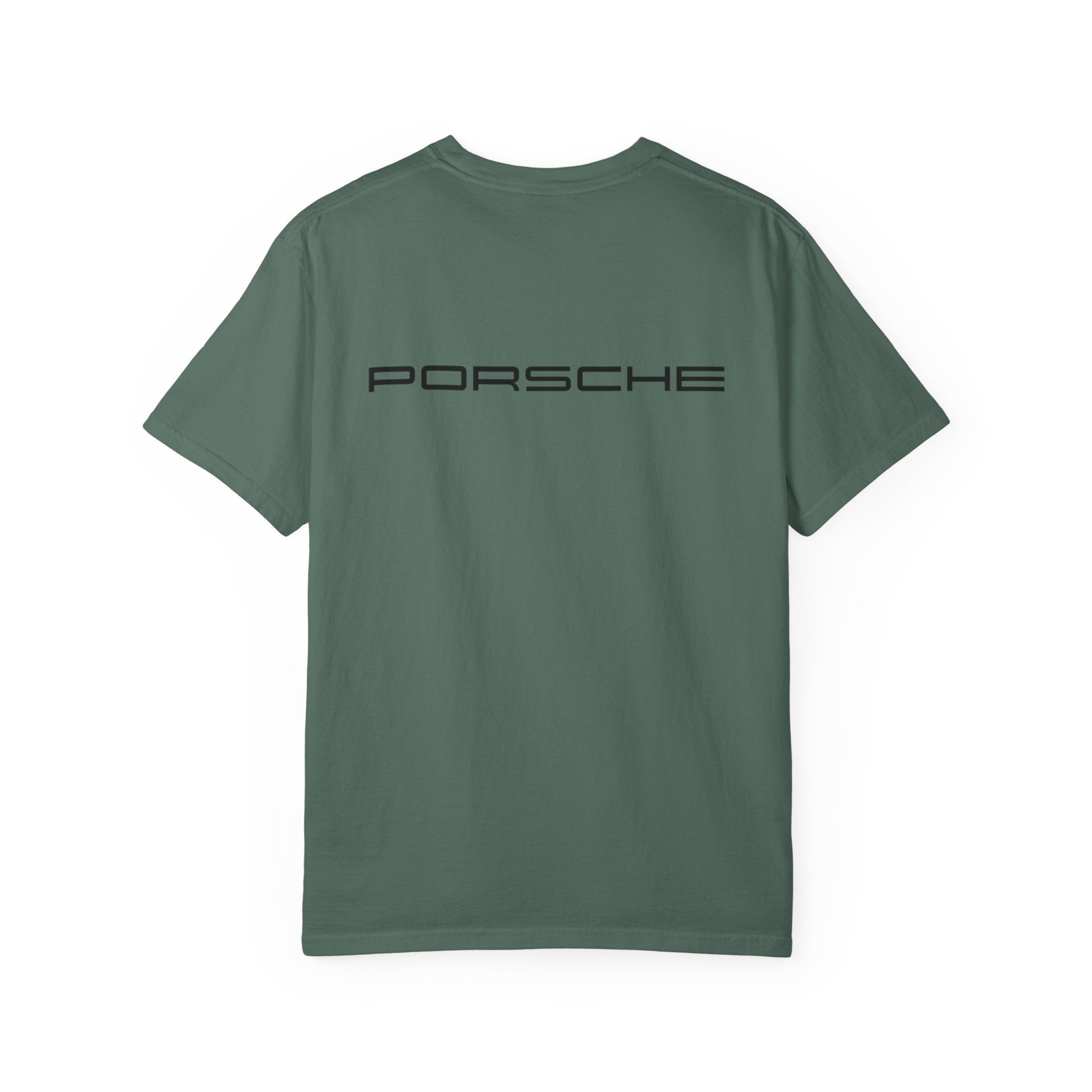 Porsche 911 RS Racing Tee Green GT Car Graphic T-Shirt - Etna Gift