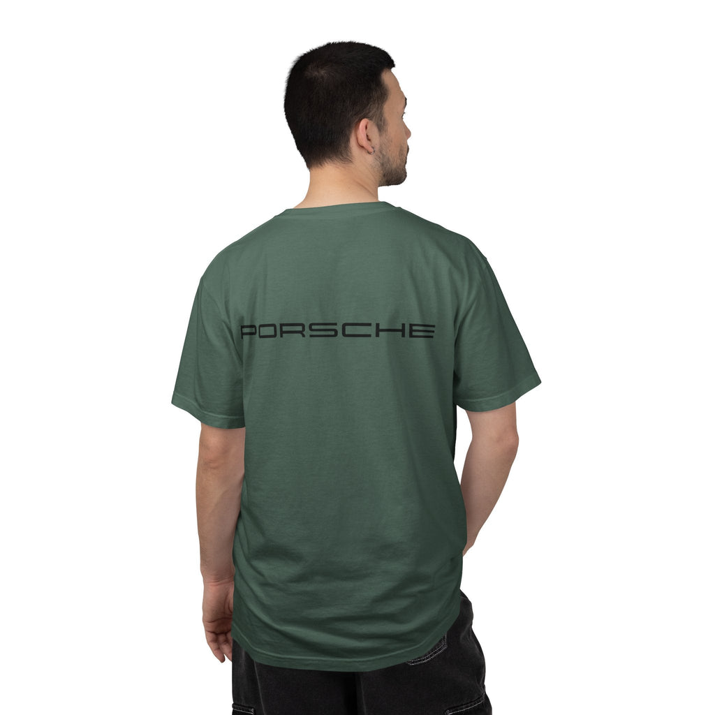 Porsche 911 RS Racing Tee Green GT Car Graphic T-Shirt - Etna Gift