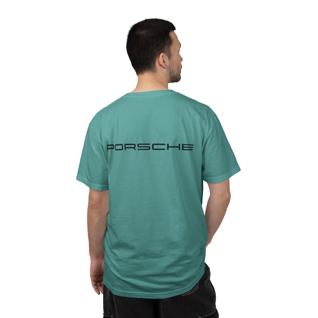 Porsche 911 RS Racing Tee Green GT Car Graphic T-Shirt - Etna Gift
