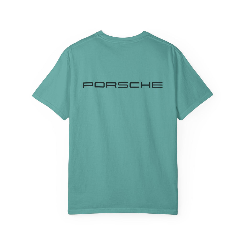 Porsche 911 RS Racing Tee Green GT Car Graphic T-Shirt - Etna Gift