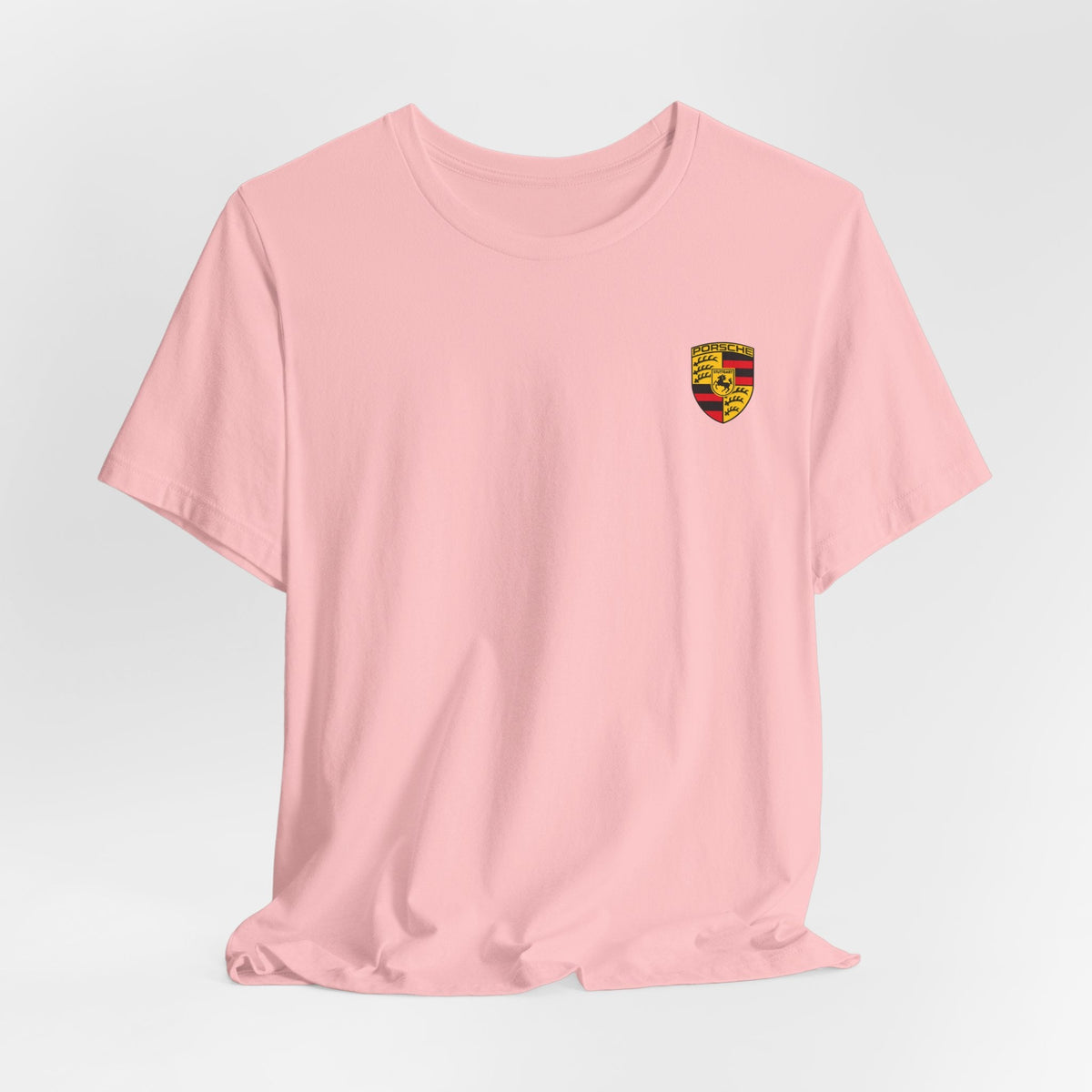 Porsche Crest Tee — Classic Logo Short Sleeve Shirt - Etna Gift