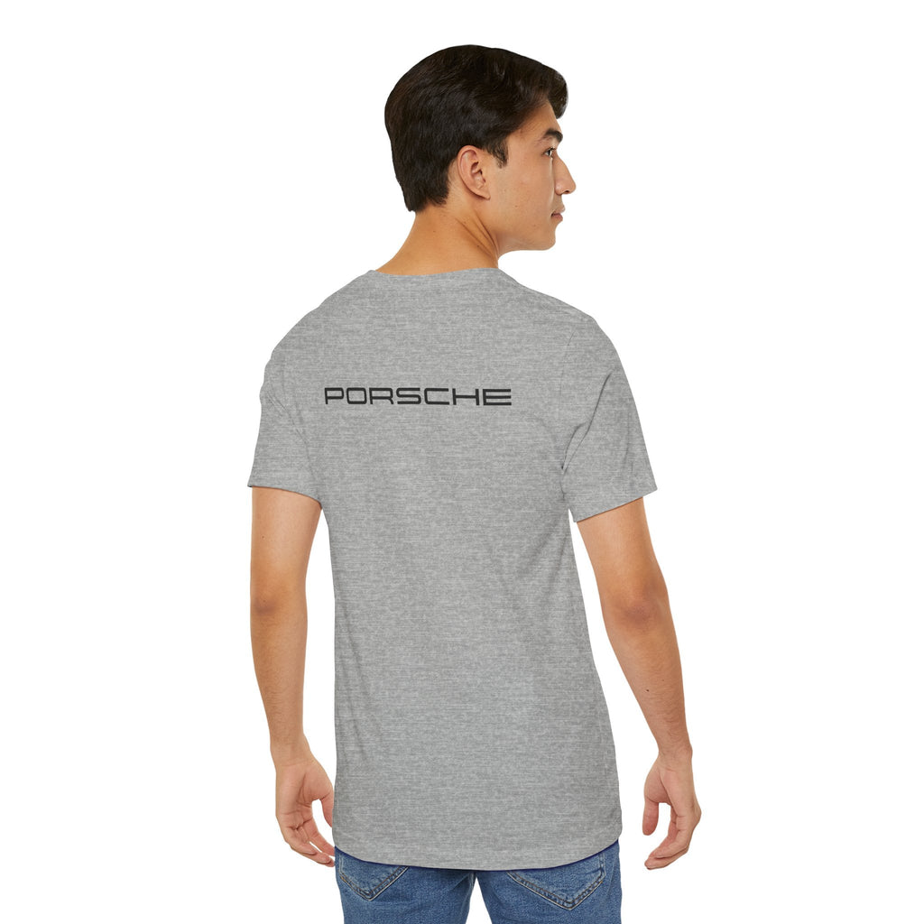 Porsche Crest Tee — Classic Logo Short Sleeve Shirt - Etna Gift