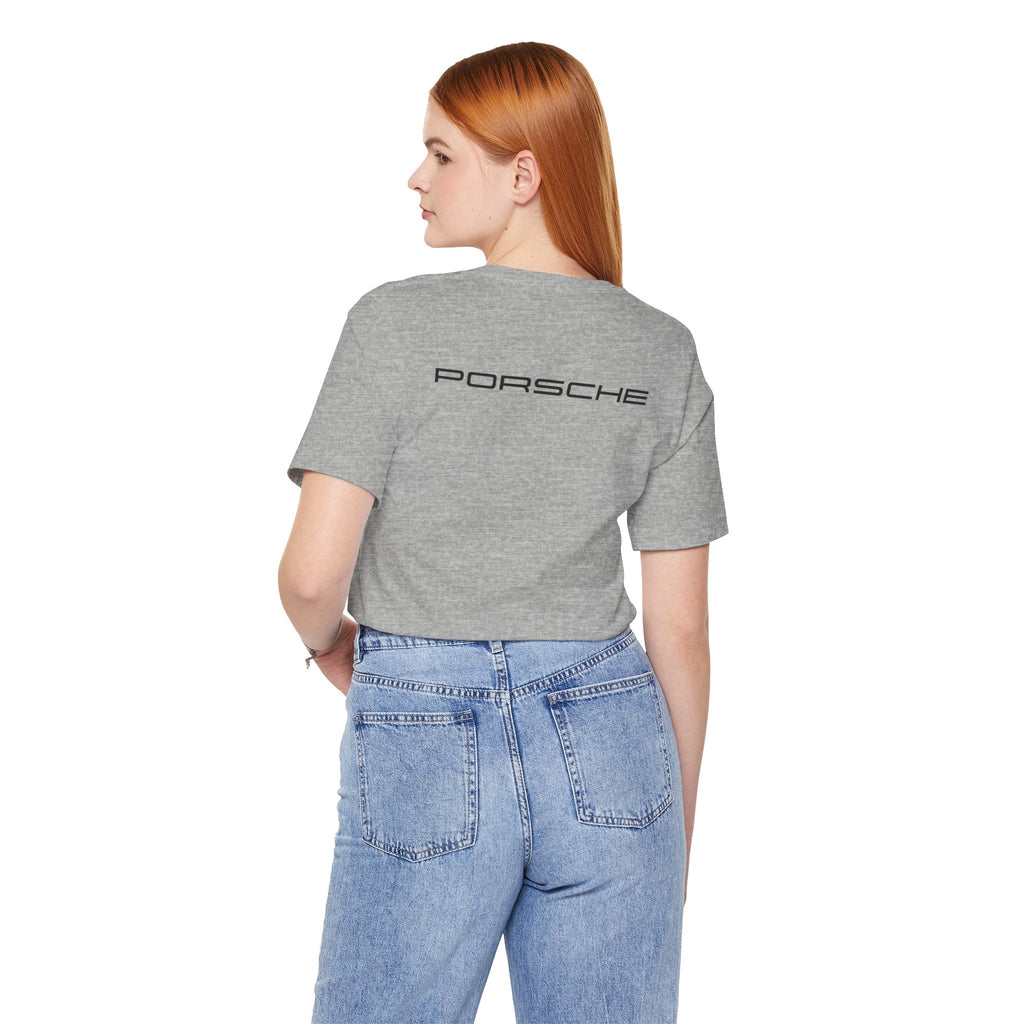 Porsche Crest Tee — Classic Logo Short Sleeve Shirt - Etna Gift