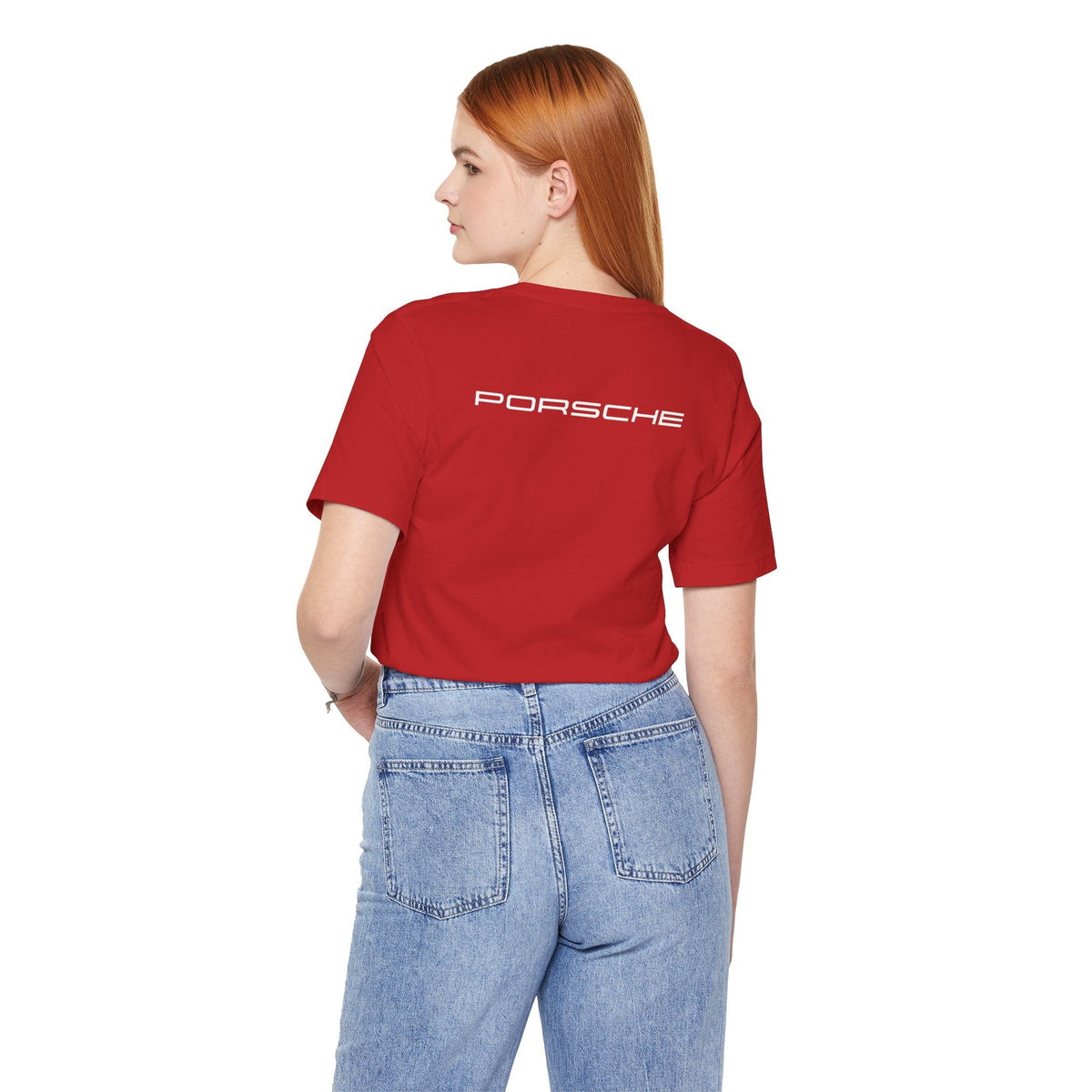 Porsche Crest Tee — Classic Logo Short Sleeve Shirt - Etna Gift