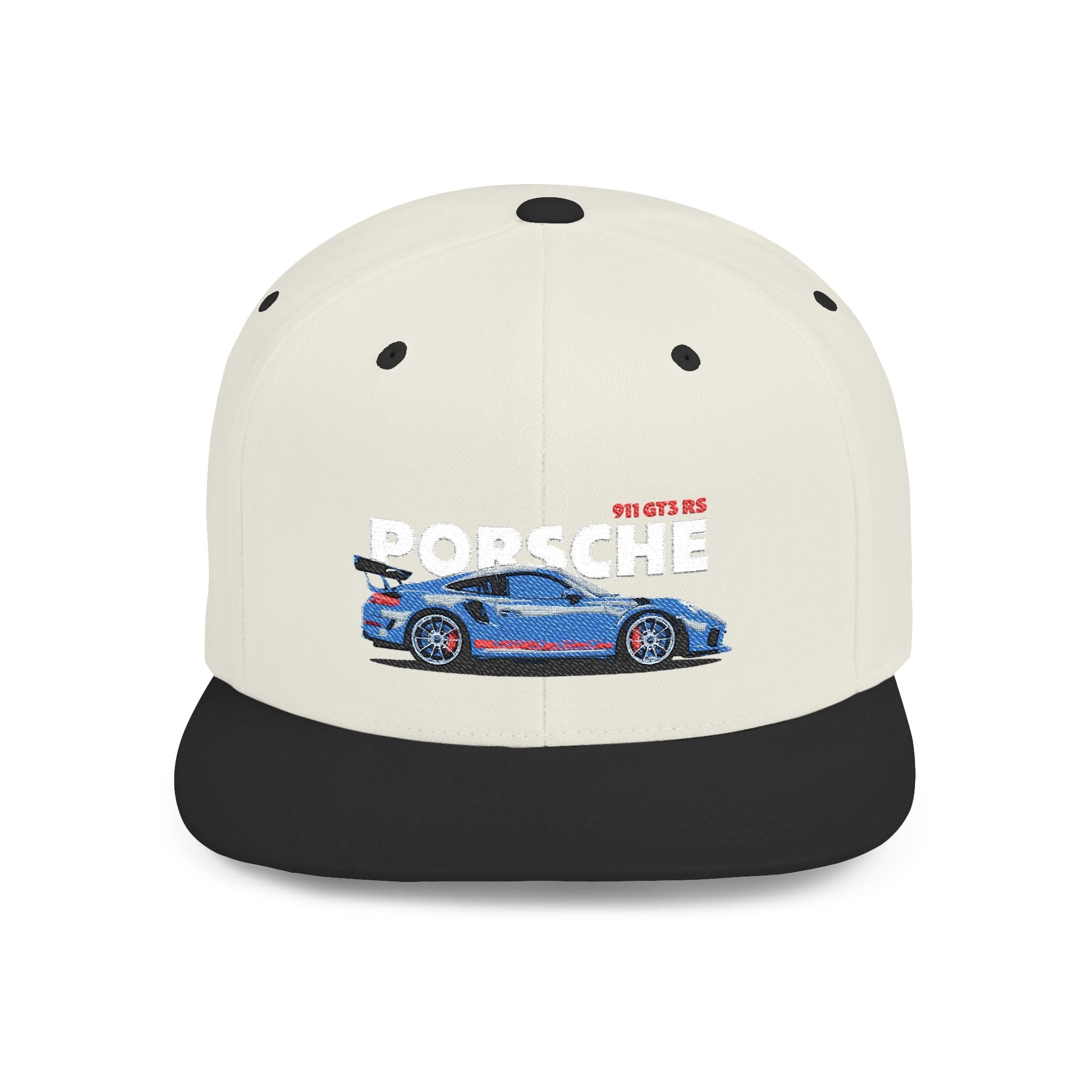Porsche Flat Bill Snapback Hat, Stylish Cap for Car Enthusiasts, Trendy Headwear, Gift for Him, Vintage Car Hat - Etna Gift