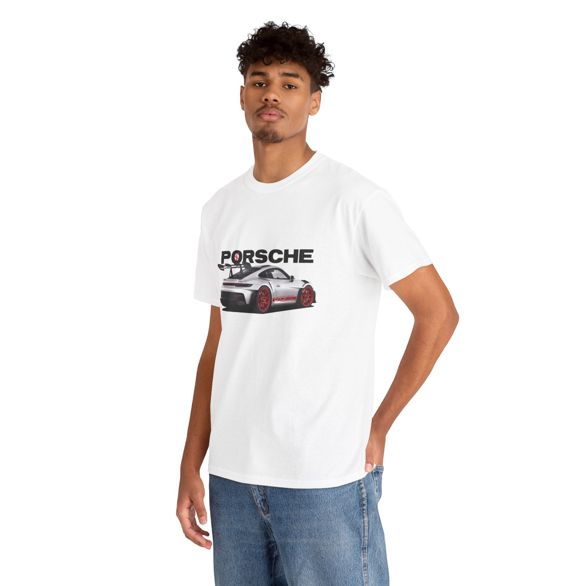 Porsche GT Race Car Tee — Sportscar Graphic T-Shirt - Etna Gift