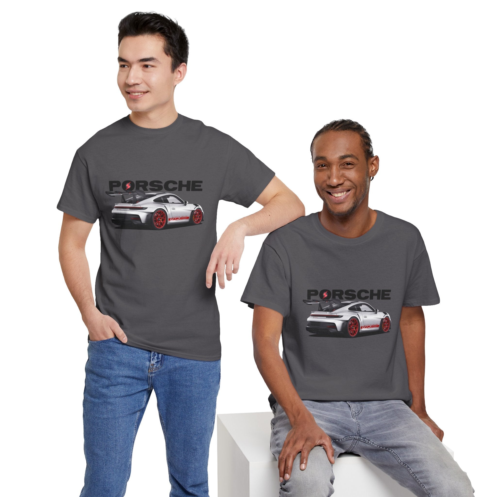 Porsche GT Race Car Tee — Sportscar Graphic T-Shirt - Etna Gift