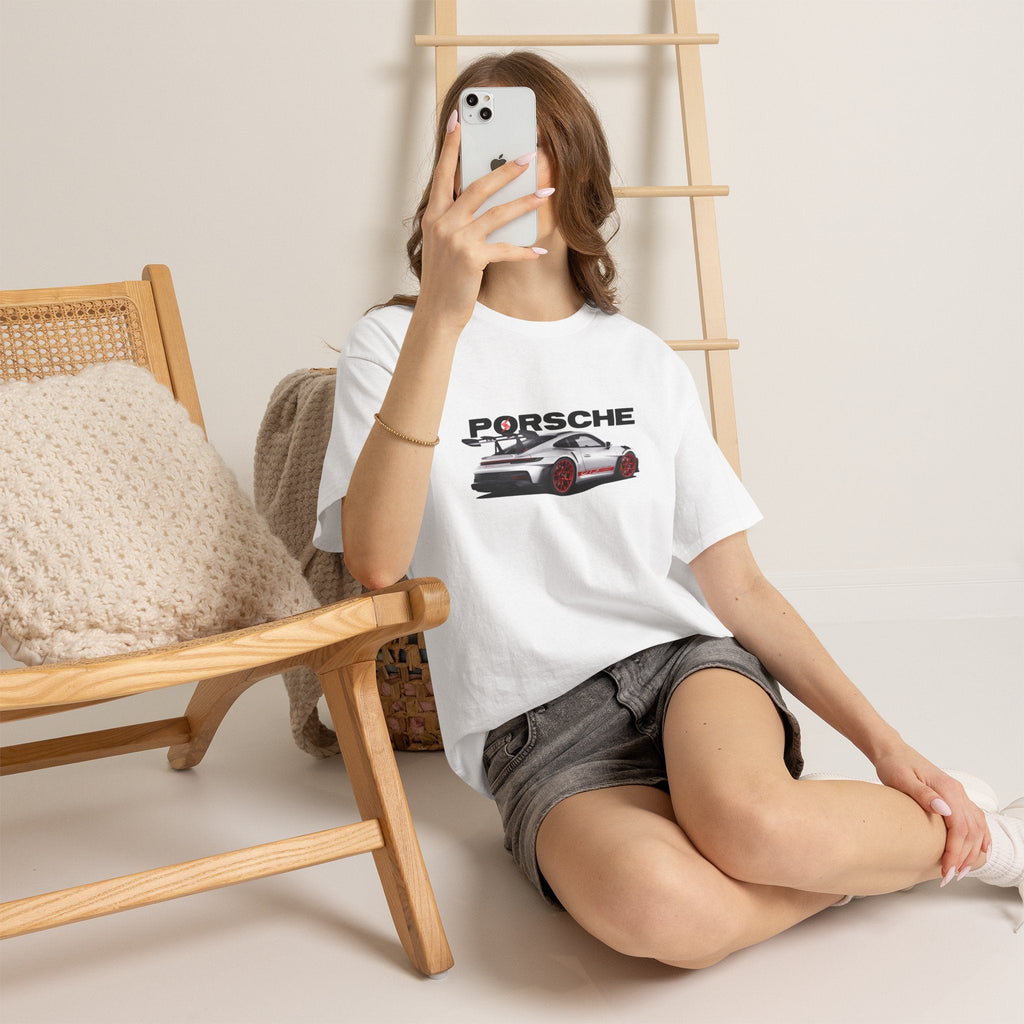 Porsche GT Race Car Tee — Sportscar Graphic T-Shirt - Etna Gift